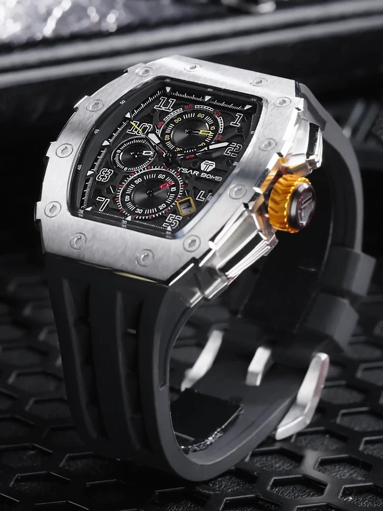 TSAR BOMBA Herrenuhr Luxus Design