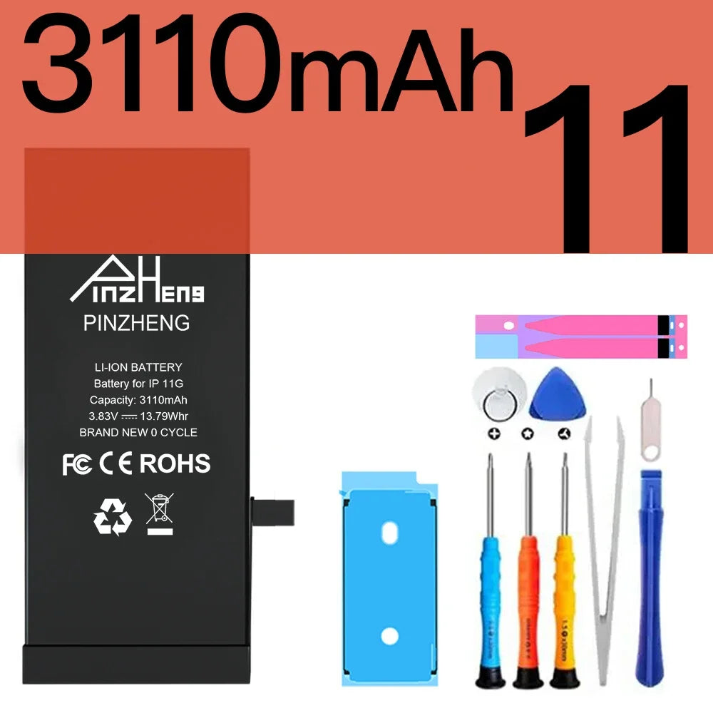 PINZHENG Hochkapazitäts-Akku für iPhone