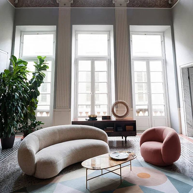 Nordic Living Room Sofas Minimalist Armrest Double Corduroy Vacuum Compressed Sofa Boneless 2025 Woonkamerbanken Furniture