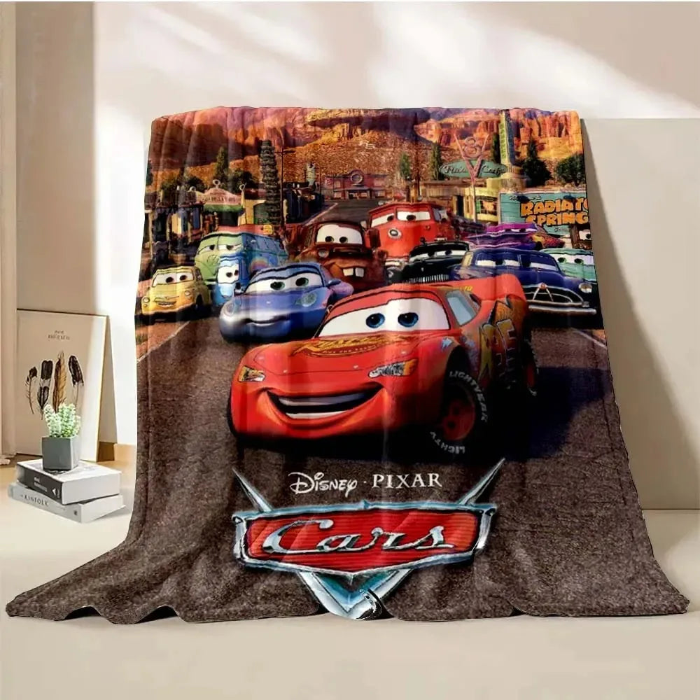 Pixar Cars Lightning McQueen Flanelldecke