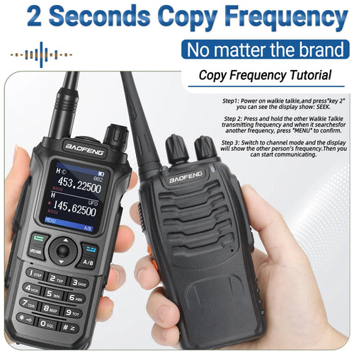 Baofeng UV 21 Pro Walkie-Talkie mit Wireless Copy