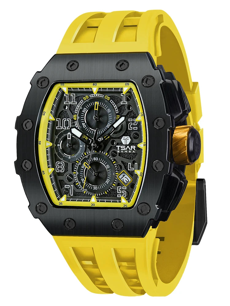 TSAR BOMBA Herrenuhr Luxus Design