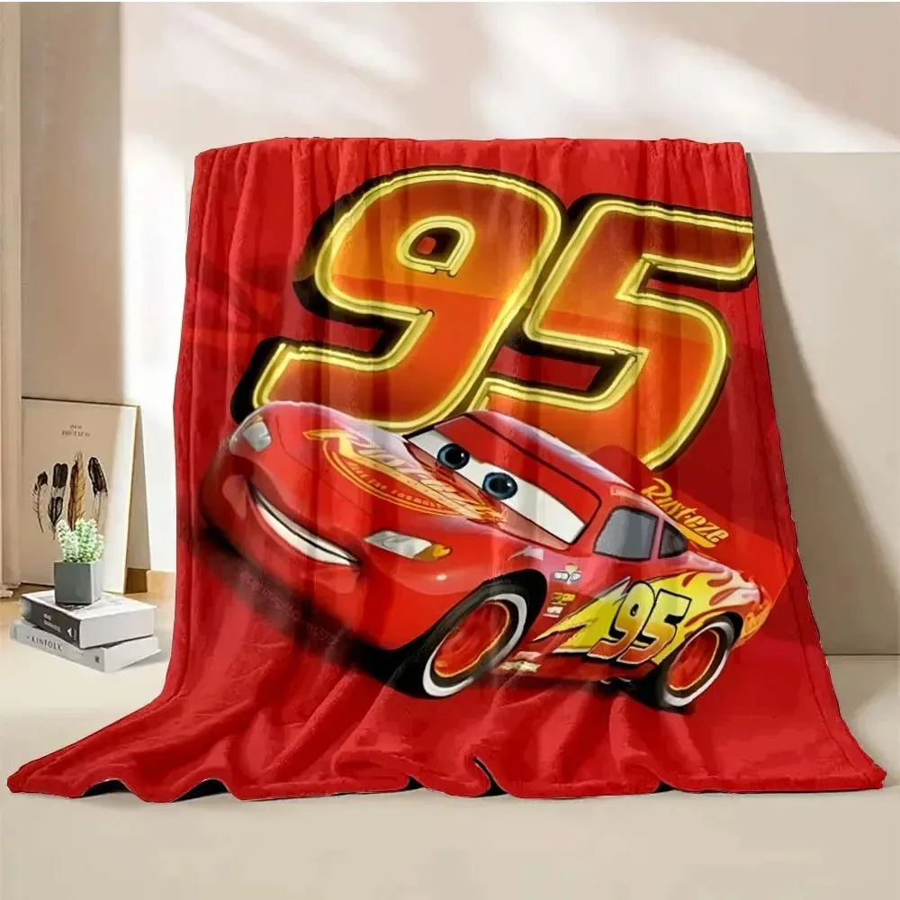 Pixar Cars Lightning McQueen Flanelldecke