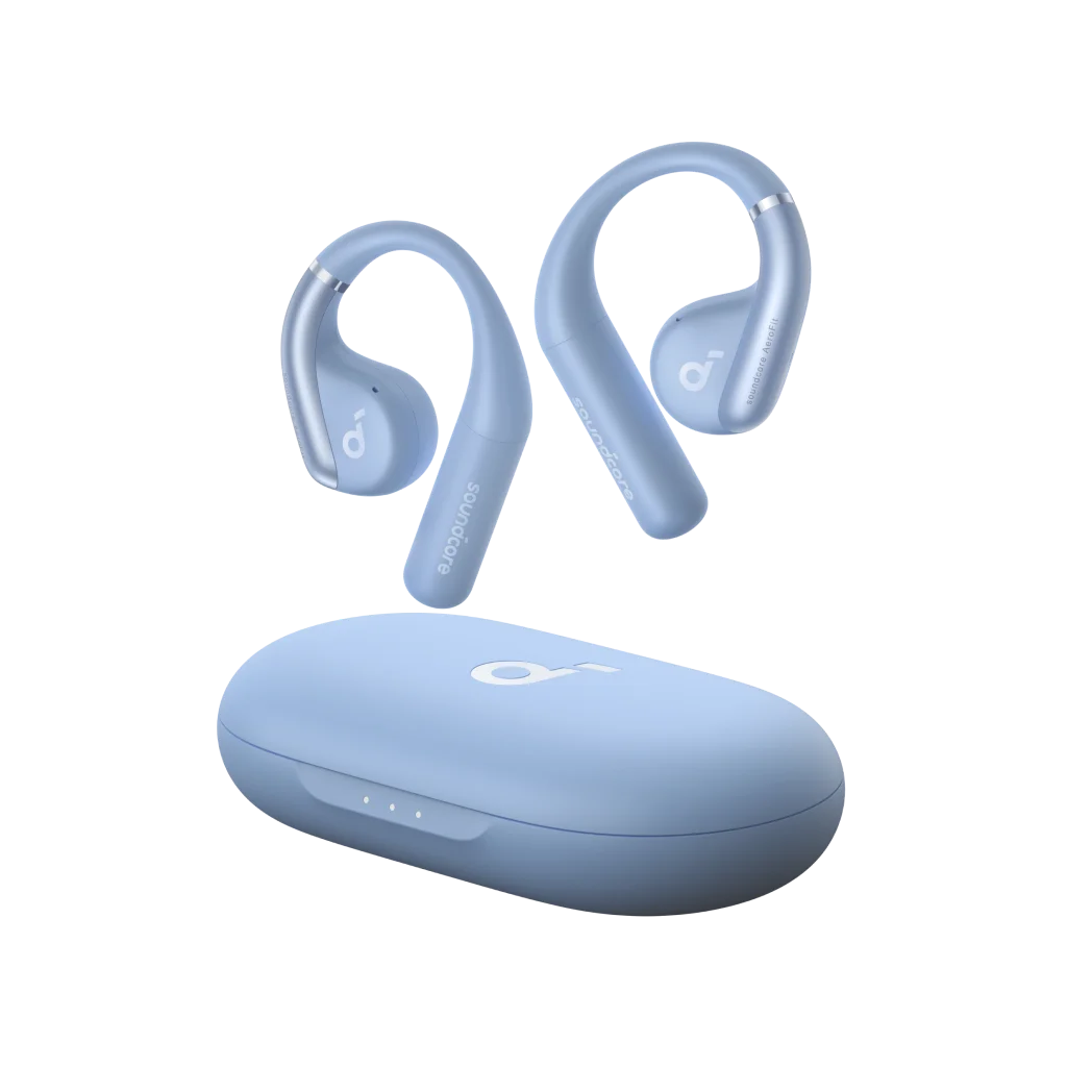 Soundcore AeroFit Open-Ear Bluetooth Earbuds - 42H Akku, IPX7 Wasserdicht, Sport-Kopfhörer