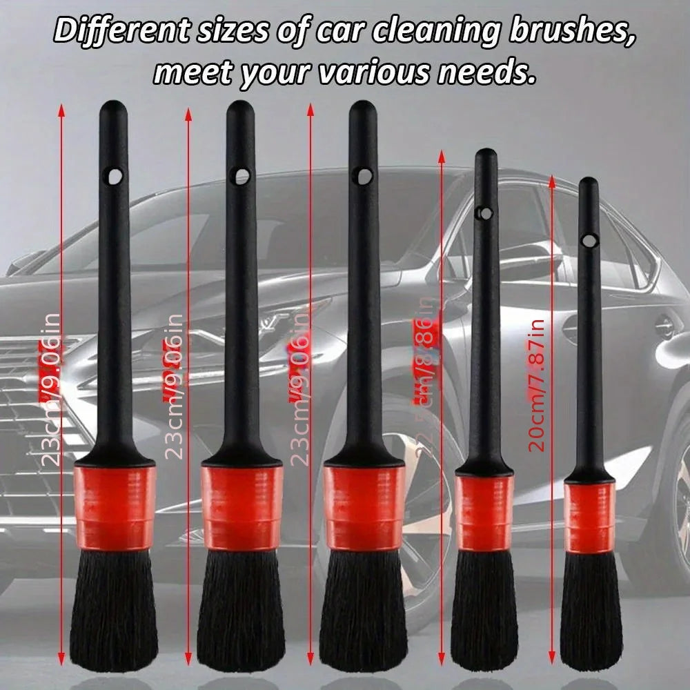 Auto-Detailing-Bürsten-Set Ultimate - Reinigungskit für Lüftungsschlitze & Spalten