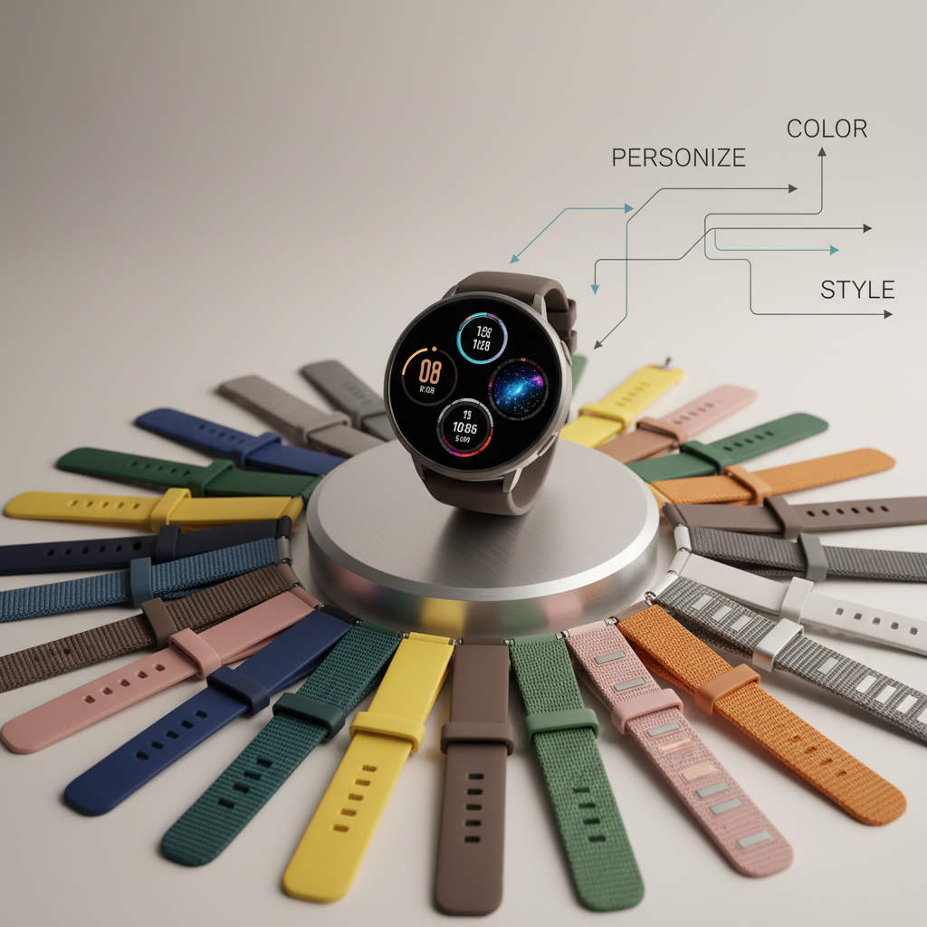 Smartwatch Fitness Tracker - Herzfrequenz & Schlafüberwachung
