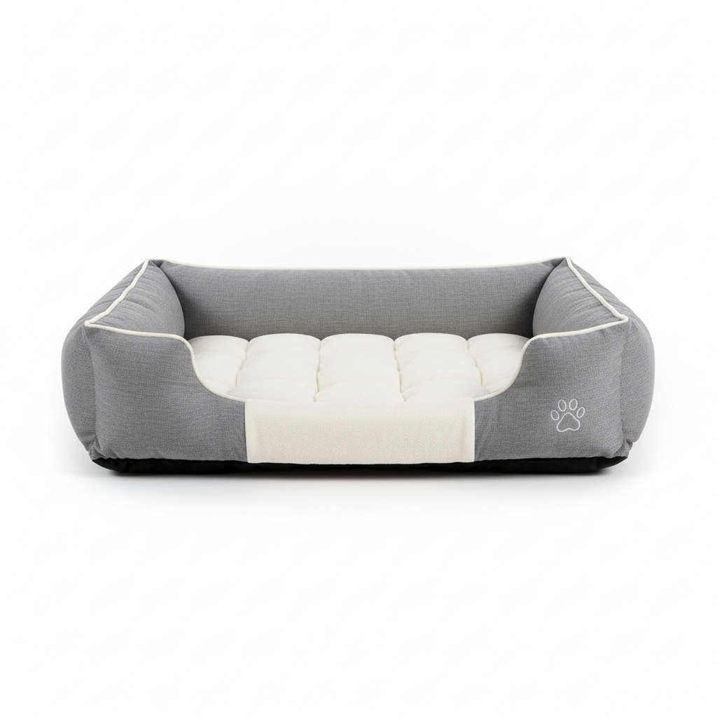 Orthopädisches Haustierbett mit Memory Foam - Waschbar