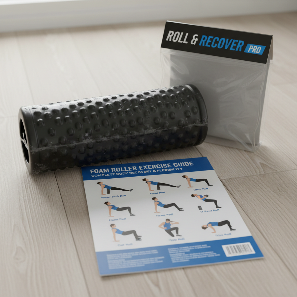 Faszienrolle Massage - Foam Roller für Rücken