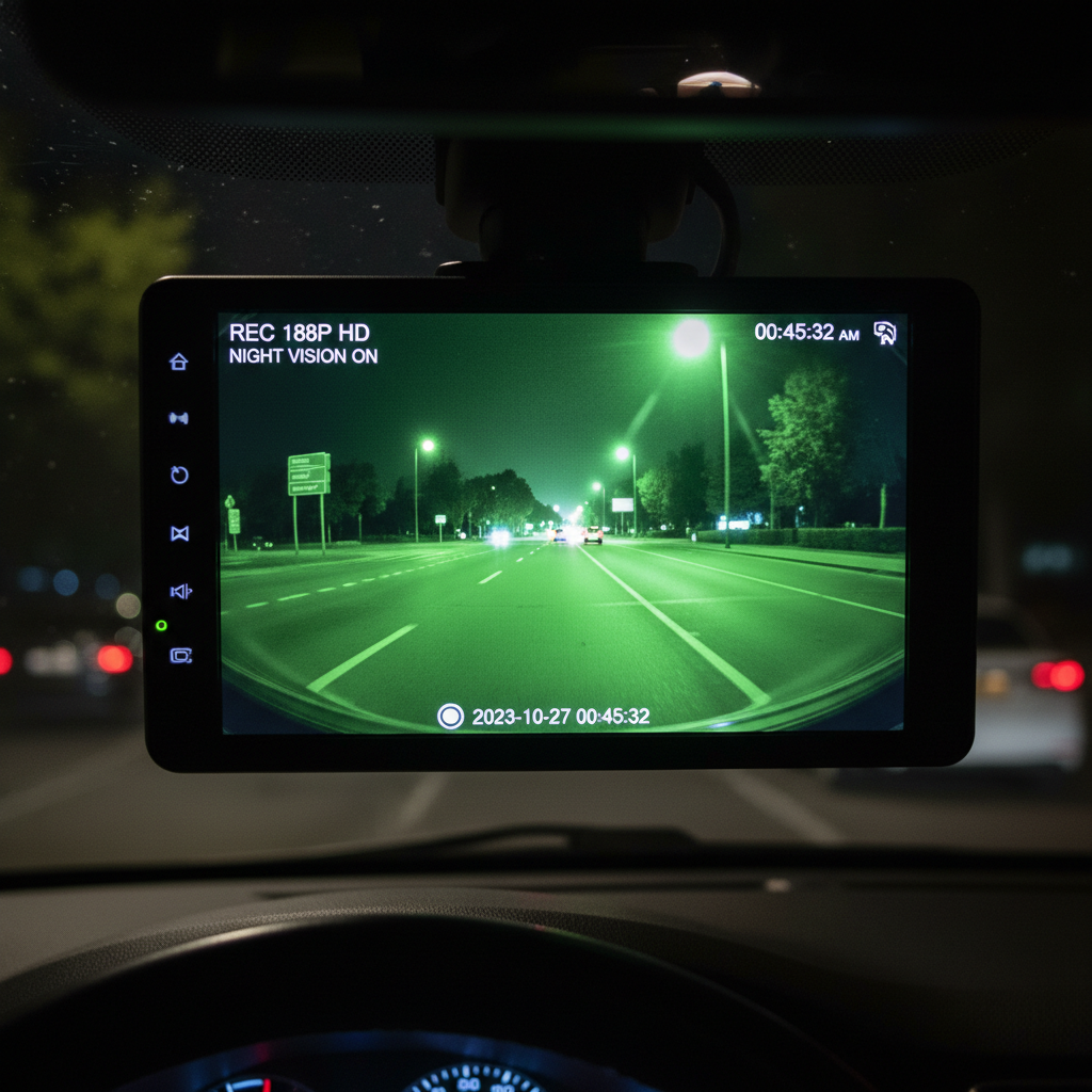 Dashcam Auto Kamera Full HD - Nachtsicht & Loop-Aufnahme