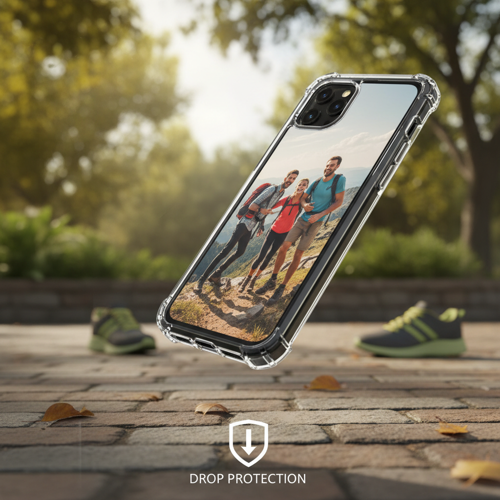 Schutzhülle Smartphone Universal - Stoßfest & Transparent