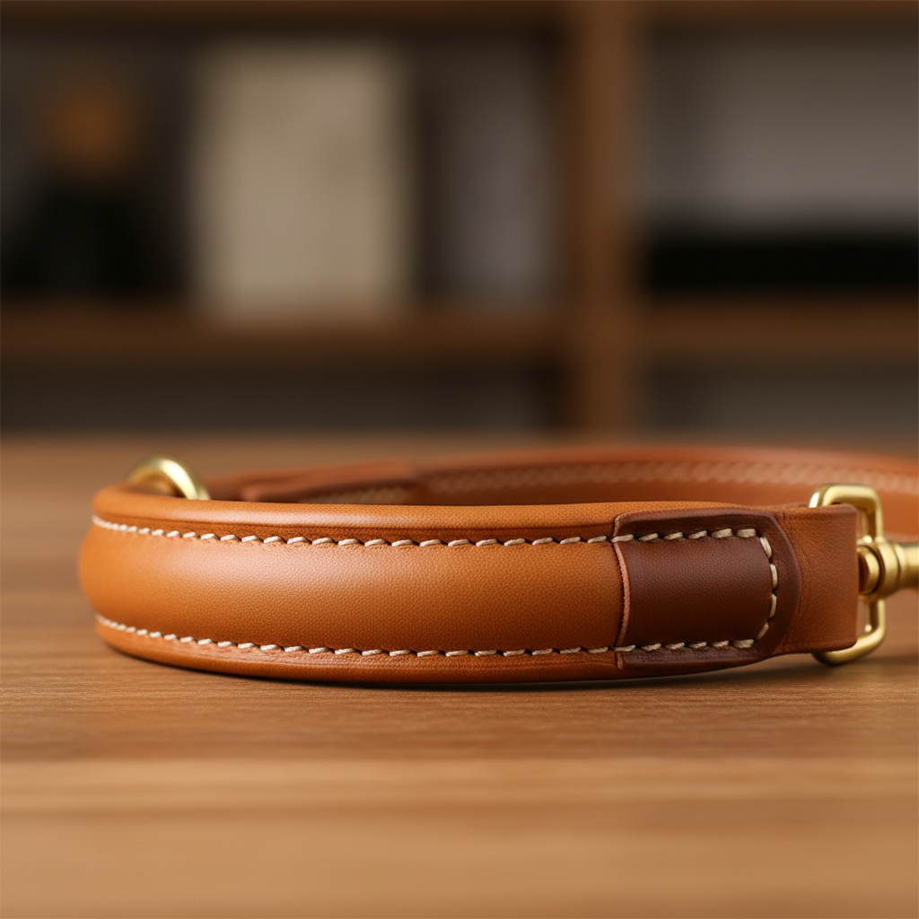 Premium Leder Hundeleine - Gepolstert & Robust