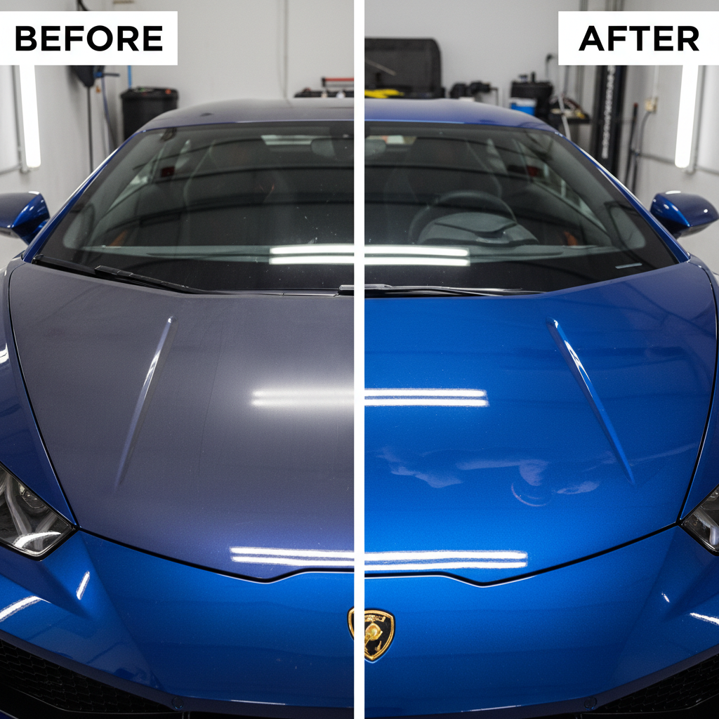 Premium Auto-Politur Set - Professionelle Autopflege