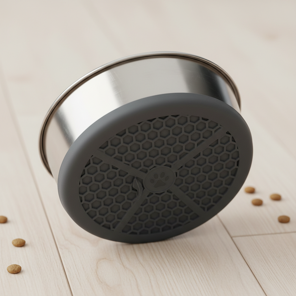 Premium Edelstahl Futter- & Wassernapf Set für Hunde & Katzen