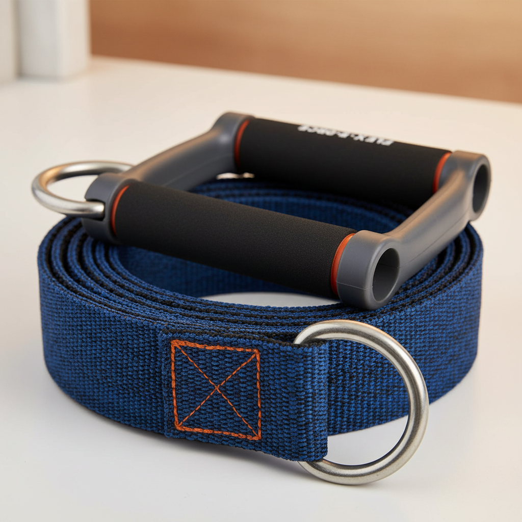 Fitness Widerstandsbänder Set - 5 Stärken mit Zubehör