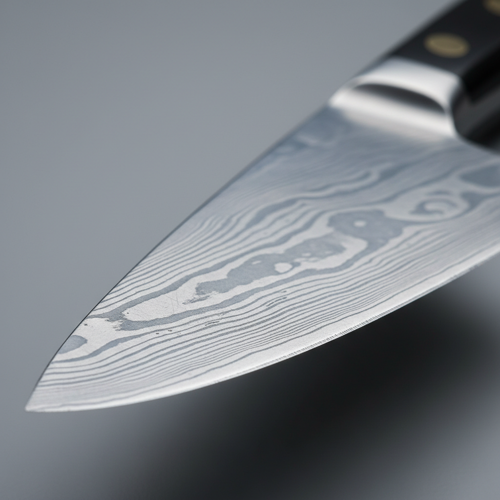 Profi Küchenmesser Set 8-teilig - Edelstahl mit Messerblock
