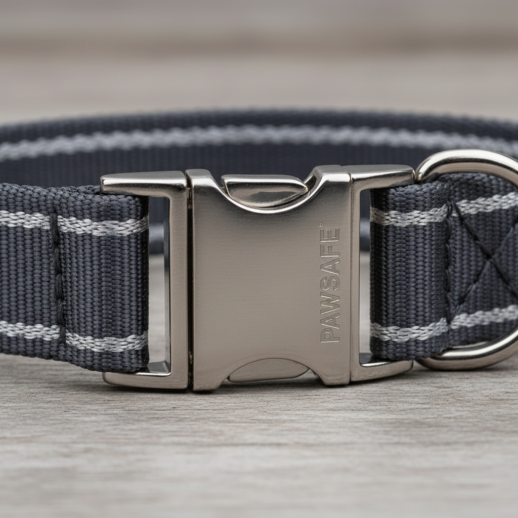 Reflektierendes Hundehalsband - Verstellbar & Gepolstert