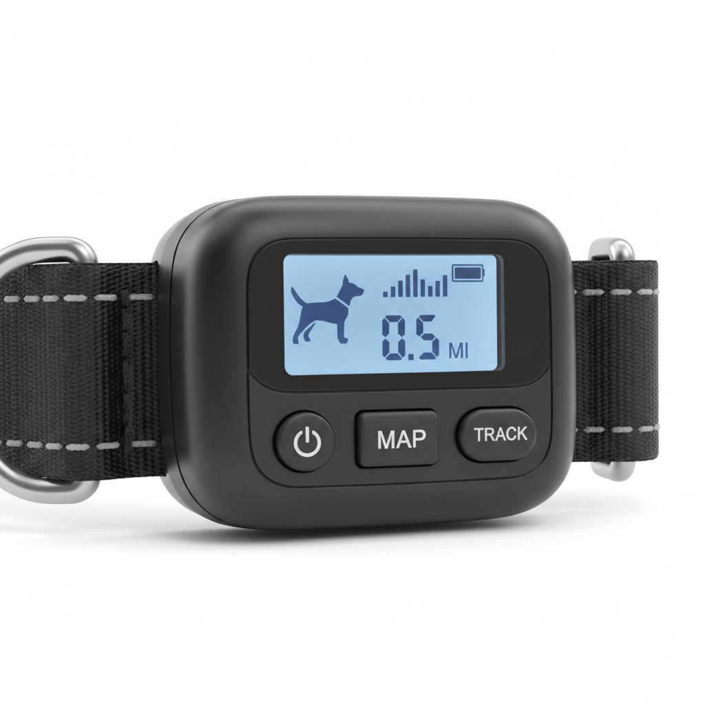 GPS Halsband für Hunde – Echtzeit-Tracking & Sicherheit 📍