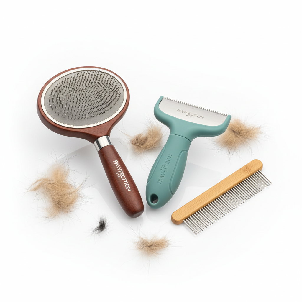 Premium Haustierpflege-Bürsten Set für Hunde & Katzen