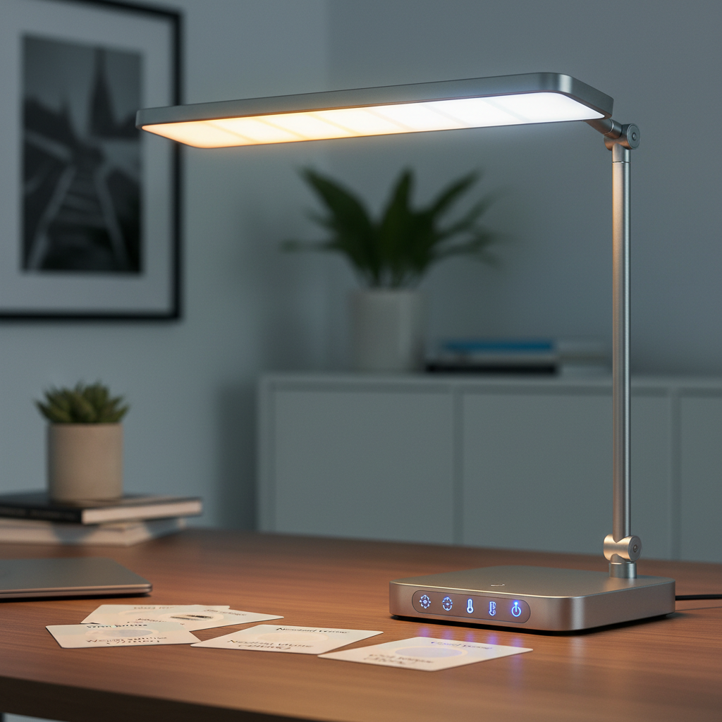 LED Schreibtischlampe dimmbar - Touch & USB Ladeport