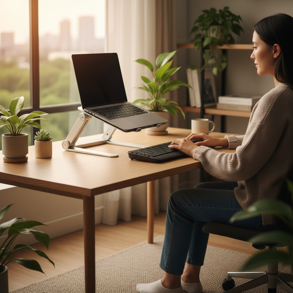 Laptop Ständer verstellbar - Ergonomisch & Tragbar